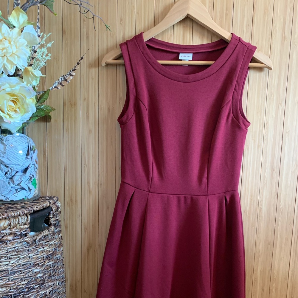 Burgundy Women’s Dress